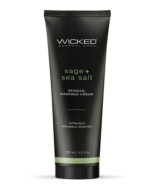 Wicked Sensual Care Sage & Sea Salt Massage Cream