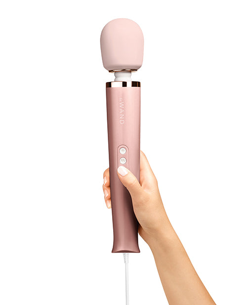 Le Wand Powerful Plug-in Vibrating Massager Rose Gold