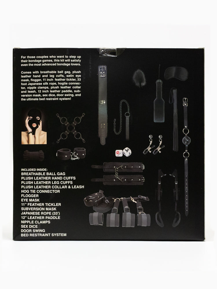 Intrigue Advanced Bondage Kit