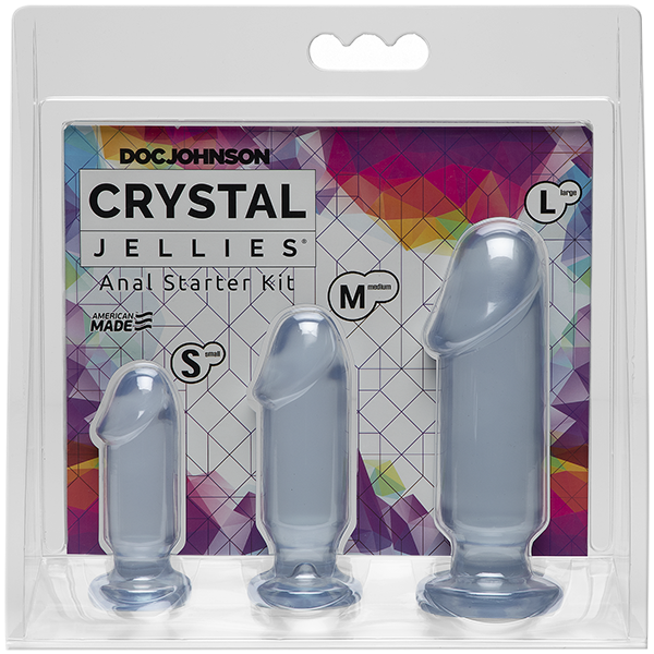 Crystal Jellies Anal Starter Kit | Clear