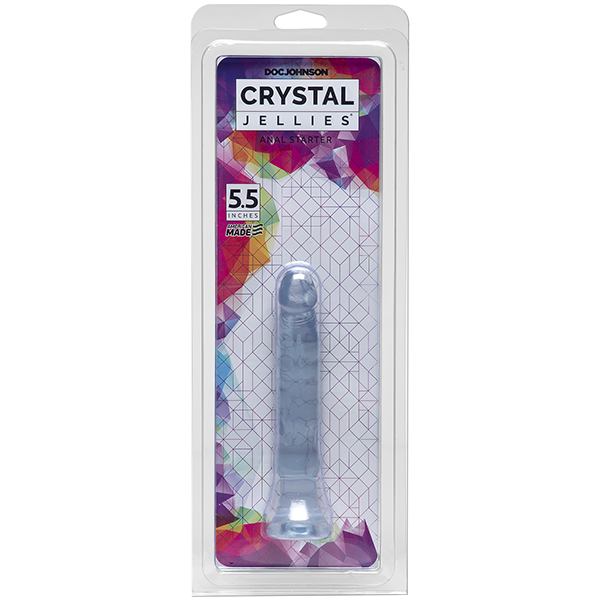 Crystal Jellies 5.5" Anal Starter | Clear
