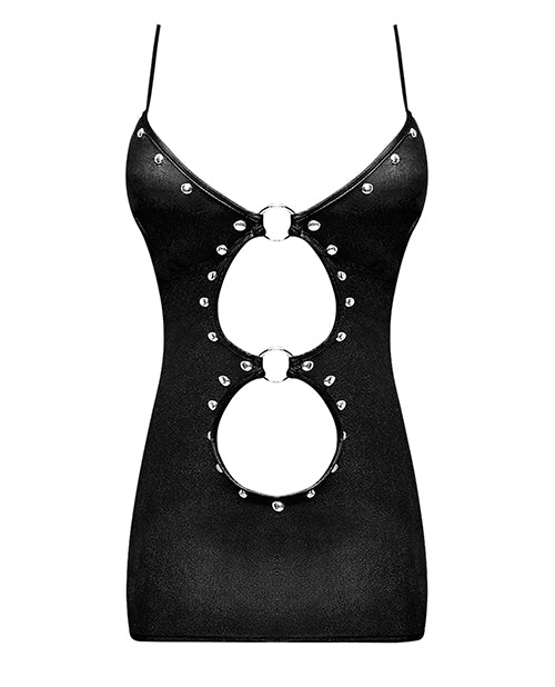 Lust Selene Keyhole Front Dress W/zipper Back & G-string
