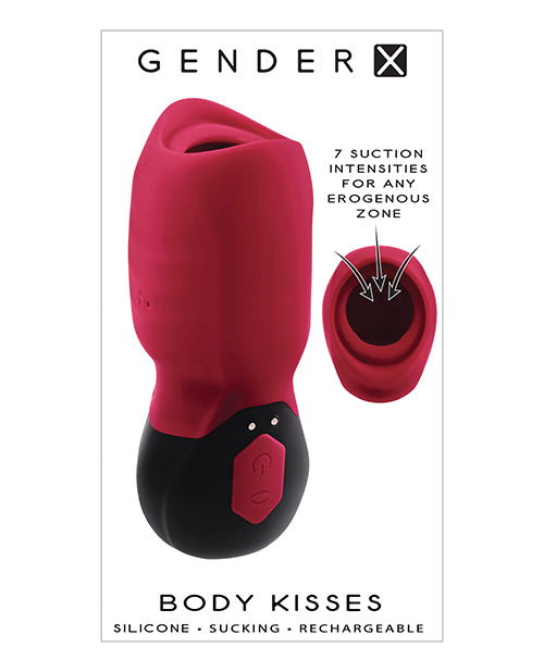 Gender X Body Kisses- Red/black