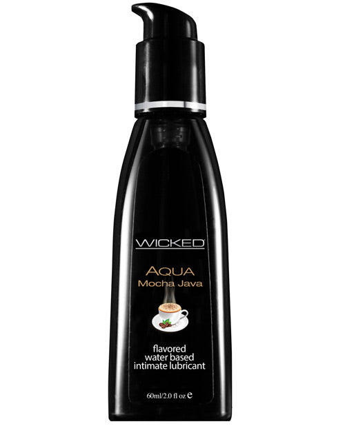 Wicked Sensual Care Water Based Lubricant - 2 oz | Mocha Java