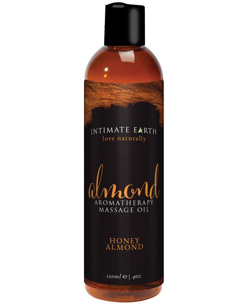 Intimate Earth Almond Aromatherapy Massage Oil 8 oz 