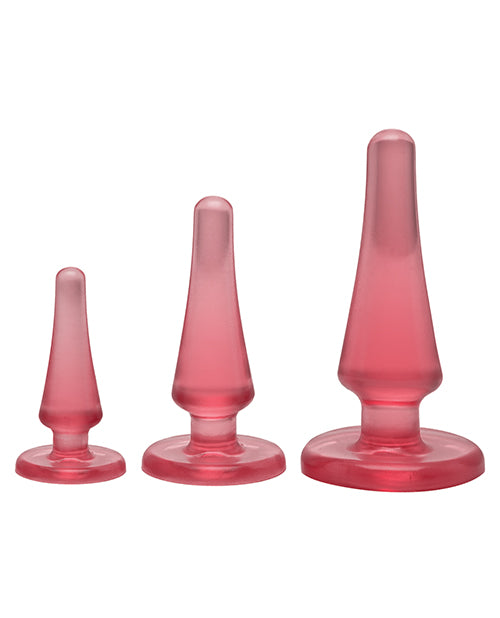 Crystal Jellies Anal Initiation Kit | Pink