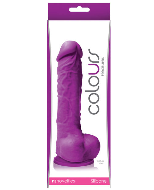 Colours Pleasures 5" Dong w/ Suction Cup