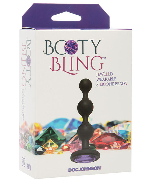 Booty Bling Wearable Silicone Beads | Purple