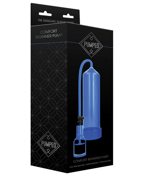 Shots Pumped Comfort Beginner Pump | Blue
