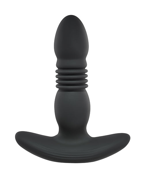 Playboy Pleasure Trust The Thrust Butt Plug - Black