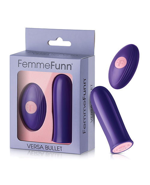 Femme Funn Versa Bullet W/remote | Dark Purple 