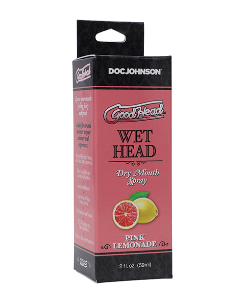Goodhead Wet Head Dry Mouth Spray - 2 Oz | Pink Lemonade