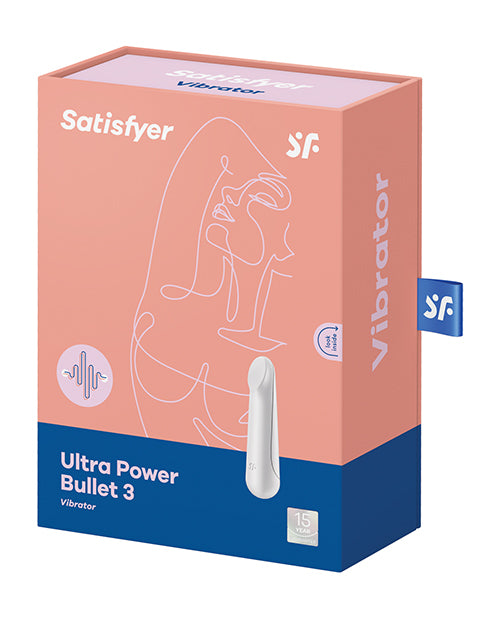 Satisfyer Ultra Power Bullet 3- White