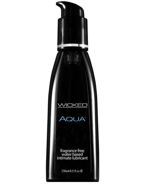 Wicked Sensual Care Aqua Water Based Lubricant 8.5 oz