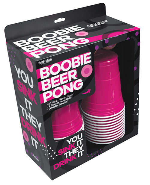Boobie Beer Pong w/Cups and Boobie Balls