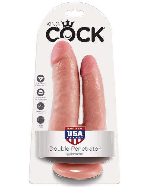 King Cock Double Penetrator | Flesh 