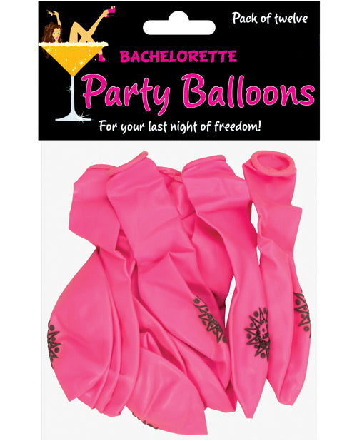 Bachelorette Party Balloons 12-Pack