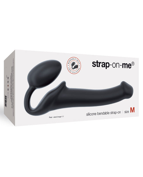 Strap On Me Silicone Bendable Strapless Strap | Medium Black