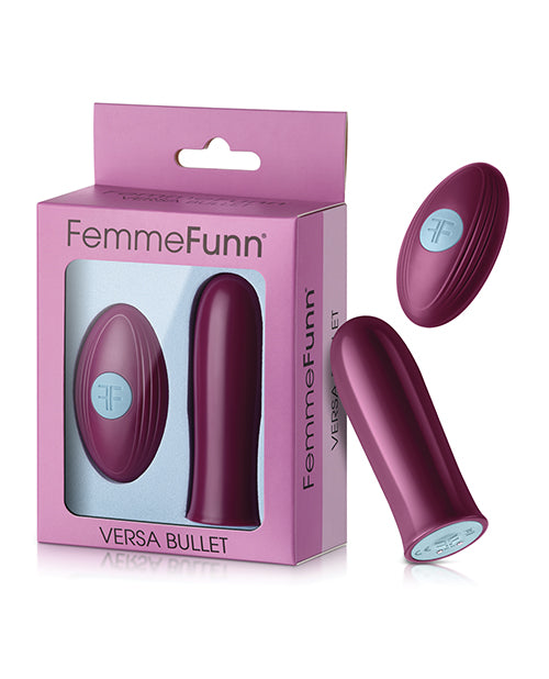 Femme Funn Versa Bullet W/remote | Dark Fuchsia