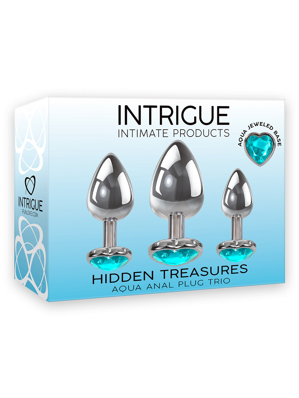 Intrigue Hidden Treasures Anal Plug Trio