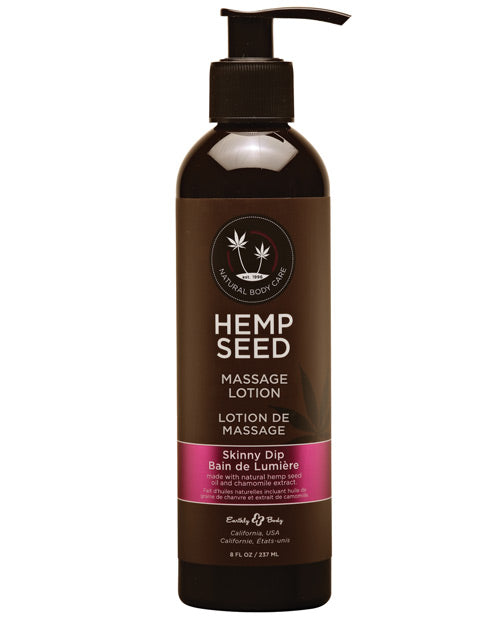 Earthly Body Hemp Seed Massage Lotion