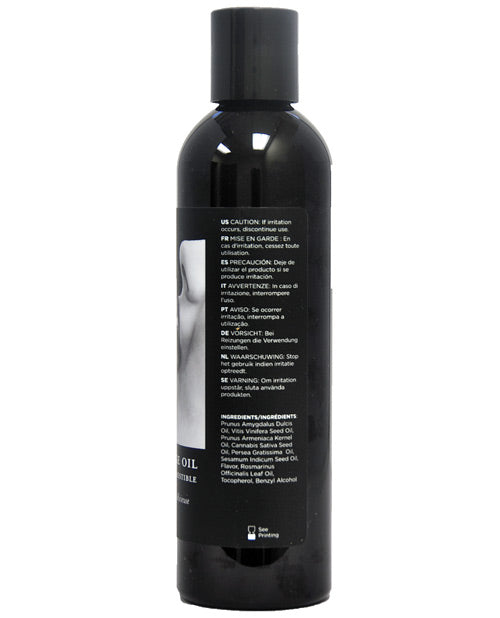 Earthly Body Hemp Edible Massage Oil