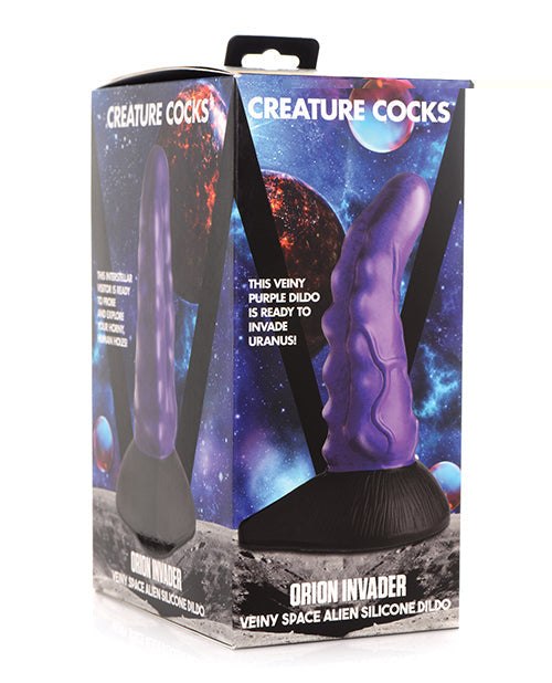 Creature Cocks Orion Invader Veiny Space Alien Silicone Dildo