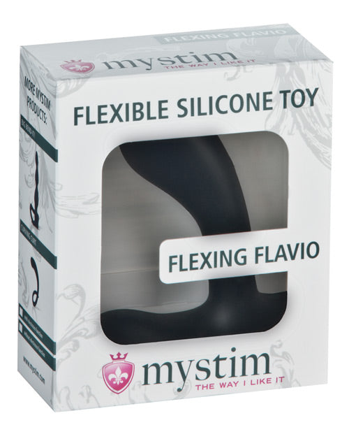 Adult BDSM Toys - Mystim Flexing Flavio eStim Silicone Prostate Stimulator