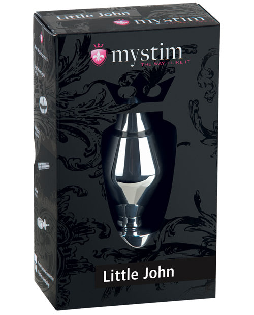 Adult BDSM Toys - Mystim Little John Buttplug Small Aluminum