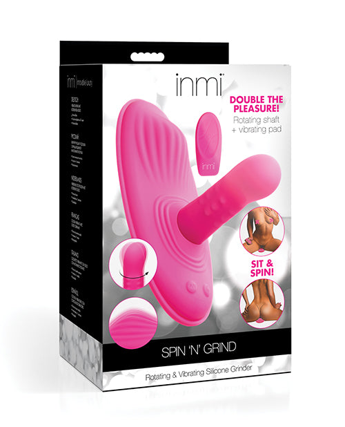 Inmi Spin N' Grind Rotating & Vibrating Silicone Grinder