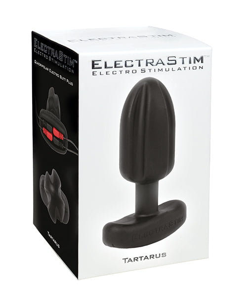 Adult BDSM Toys - ElectraStim Silicone Noir Tartarus Butt Plug