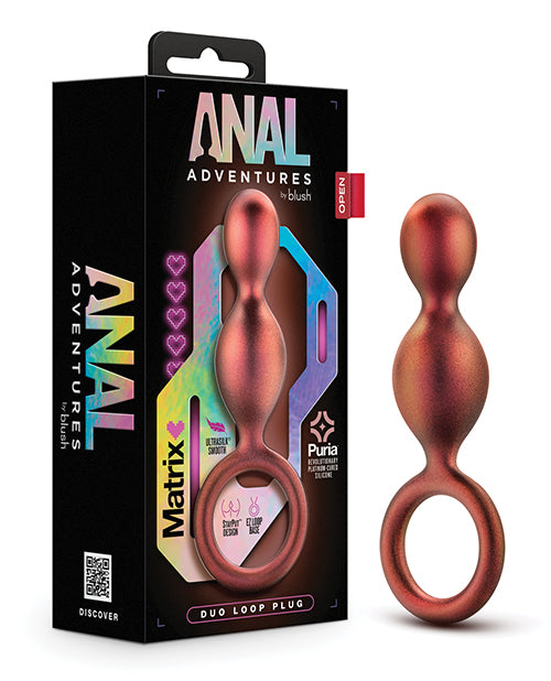 Blush Anal Adventures Matrix Duo Loop Plug