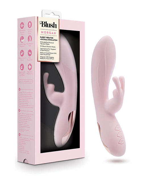 Blush Morgan Rabbit Vibrator