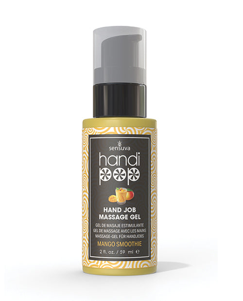 Handipop Hand Job Massage Gel - 2 oz Bottle Mango Smoothie