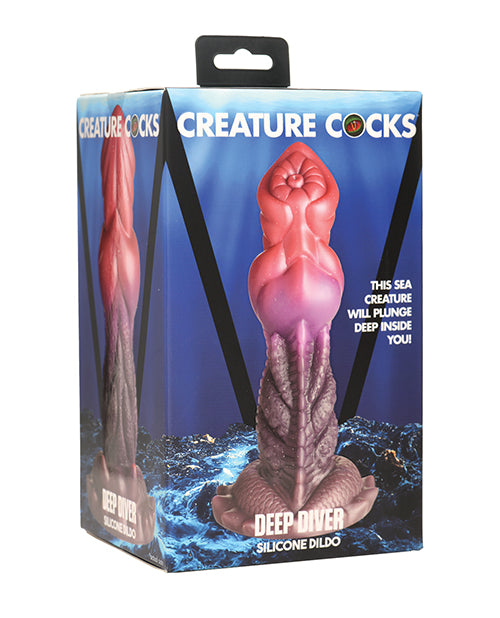 Creature Cocks Deep Diver Sea Creature Silicone Dildo