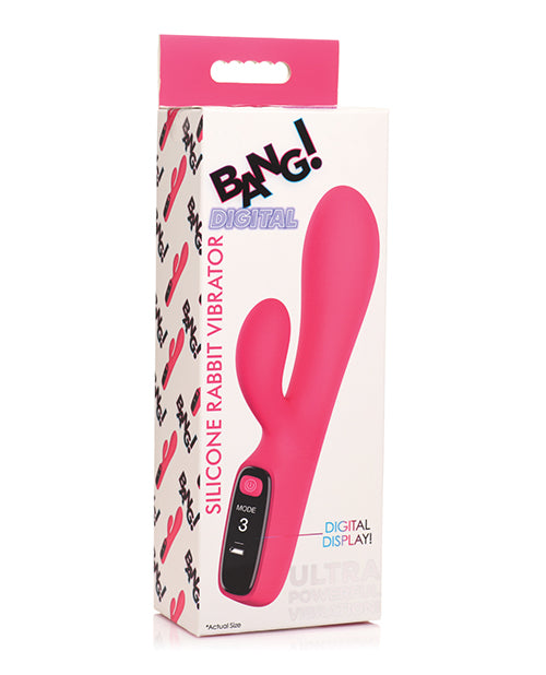 Bang! 10X Digital Rabbit Vibrator in Pink