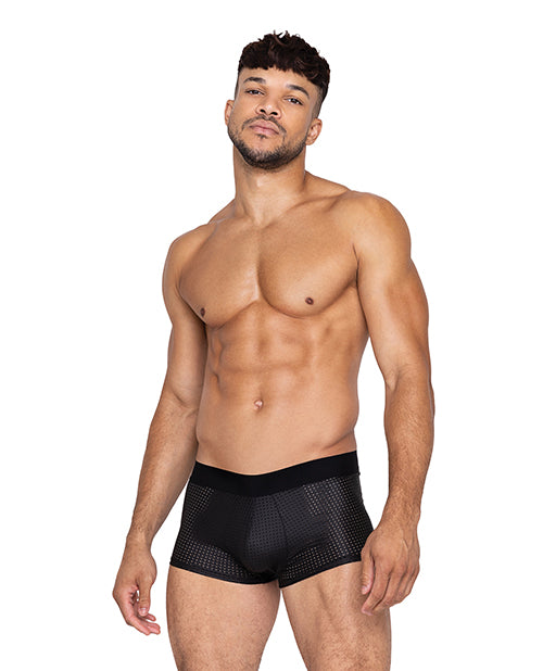 Master Trunks W/contoured Pouch Black