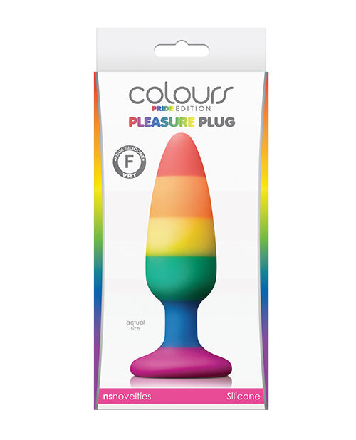 Colours Pride Edition Pleasure Plug - Rainbow