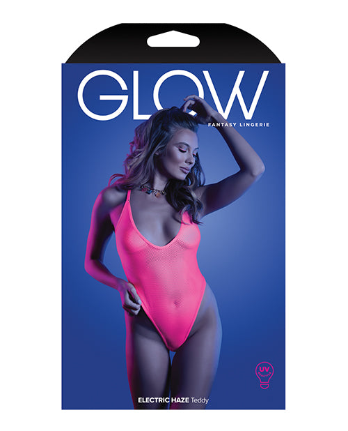 Glow Electric Haze Teddy Neon Pink