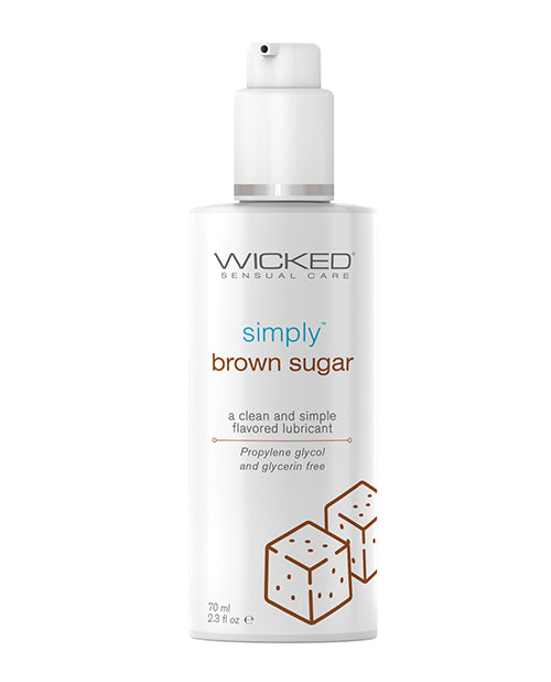 Wicked Sensual Care Simply Water Based Lubricant - 2.3 Oz