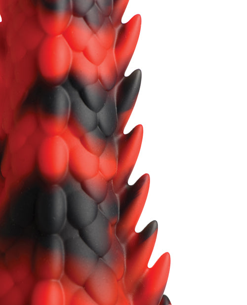 Scaly Dragon Silicone Dildo details