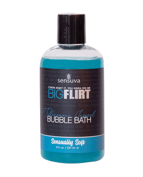 Sensuva Big Flirt Pheromone Bubble Bath - 8 Oz