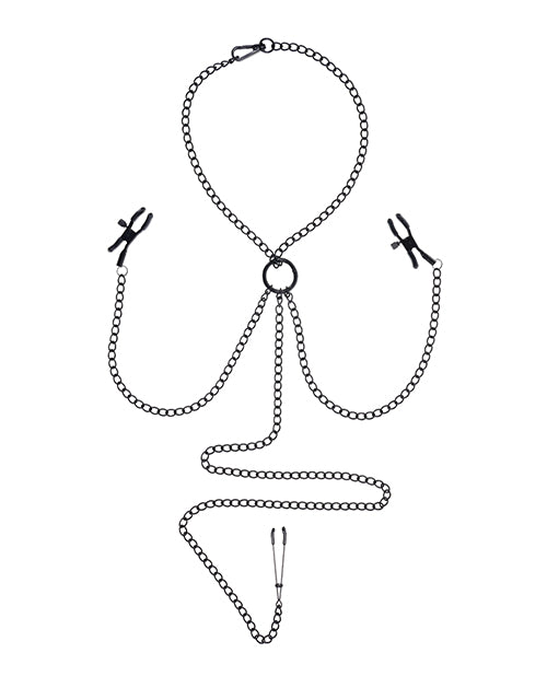 Saffron Chain Nipple to Clit Set