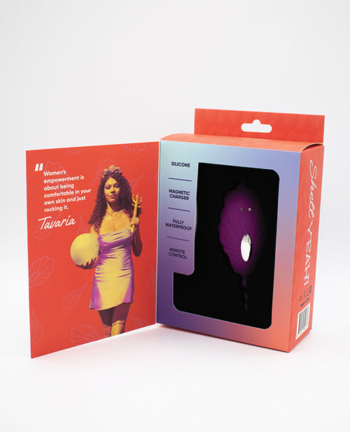 Natalie's Toy Box Shell Yeah! Remote Controlled Wearable Panty Vibrator