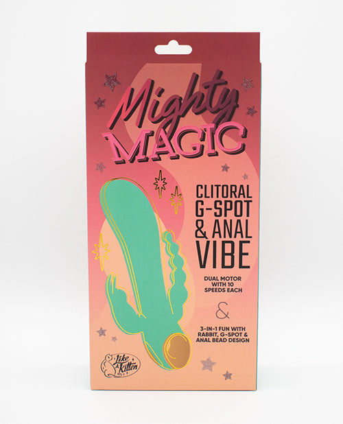 Natalie's Toy Box Mighty Magic Clit, G-Spot & Anal Vibrator