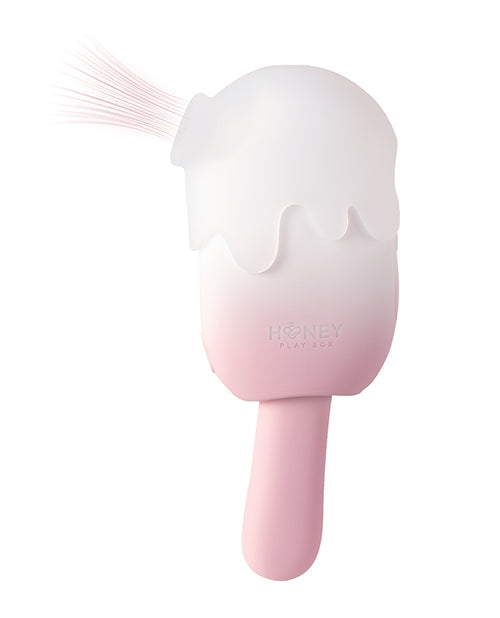 suction and vibration cream pop stimulator