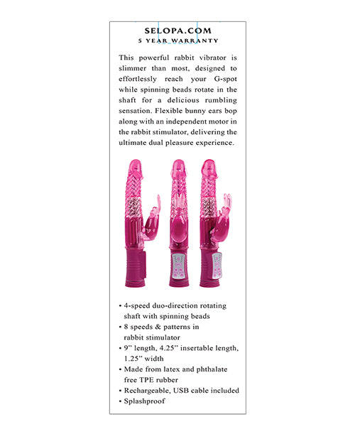 Selopa Rechargeable Bunny