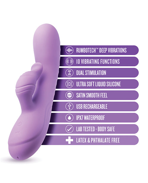 Blush Evelyn Rabbit Vibrator