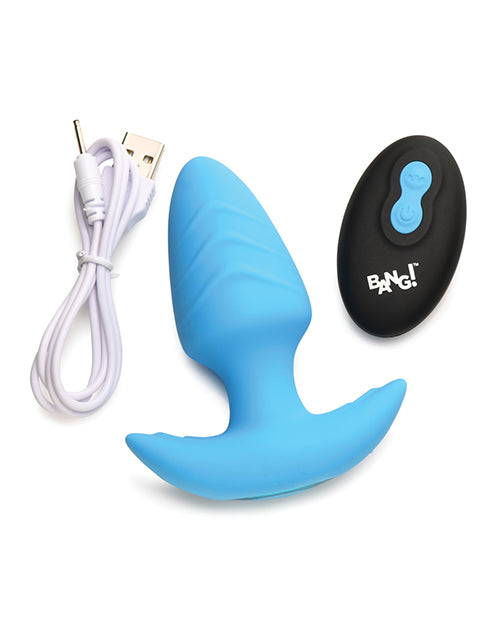 Bang! Rotating & Vibrating Tapered Butt Plug with Remote