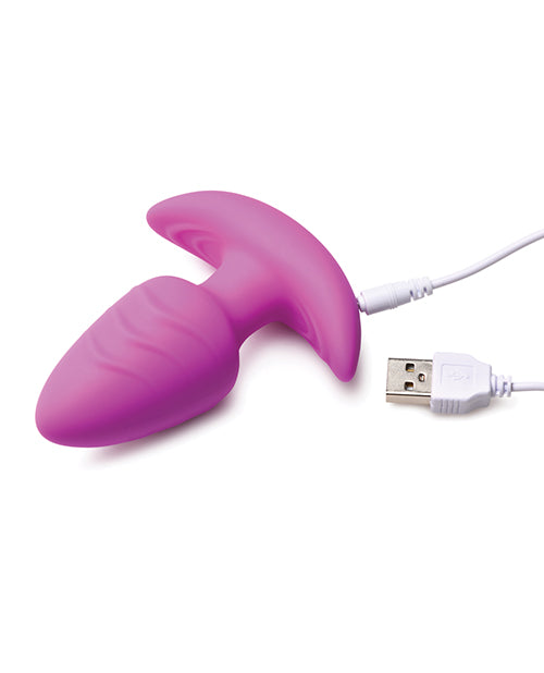 Bang! Rotating & Vibrating Tapered Butt Plug with Remote